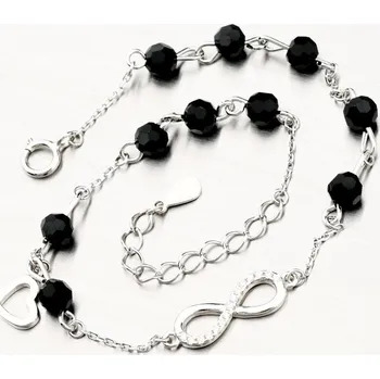 Oblečení a móda Dámský náramek stříbro 925 nekonečno PKL-4009 délka 20 cm