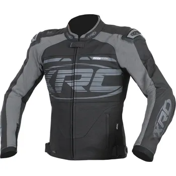 Moto bunda Kožená bunda na moto XRC Moos blk/grey vel. 48