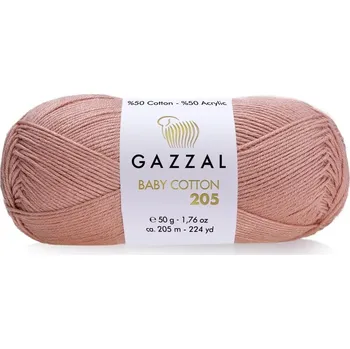 Příze Příze Gazzal Baby Cotton 205 502