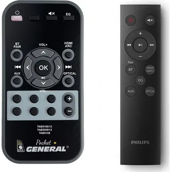 Dálkový ovladač PHILIPS TAB5105/12, TAB5305/12, TAB5108 - dálkový ovladač duplikát