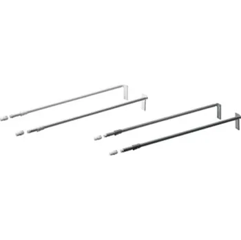 Nábytkové kování HETTICH Multitech podélný reling 450 bílý (HETTICH 51481 Multitech podélný reling 450 bílý)