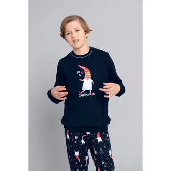 Dámské pyžamo Italian Fashion chlapecké pyžamo vánoční Skřítek