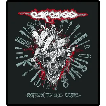Nášivka nášivka na záda, zádovka Carcass - Rotten To The Gore