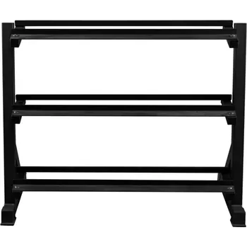 TRUESTEEL Beast Třípatrový stojan na jednoruční činky - 100 cm