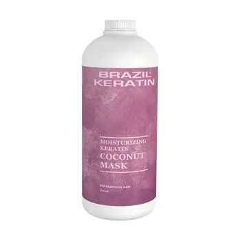 Vlasová regenerace Brazil Keratin Coconut Mask keratinová maska s vůní kokosu 550 ml