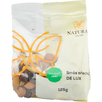 Sušené ovoce Směs ořechů DE LUX Natural Jihlava 125 g