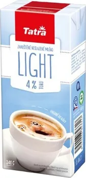 Tatra Zahuštěné neslazené polotučné mléko light 4 % 340 g