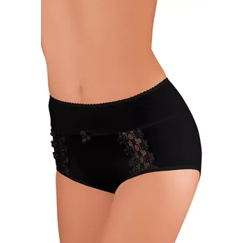 Dámské spodní prádlo Dámské vyšší kalhotky BBL 005 BABELL Barva: černá, Velikost: XXL