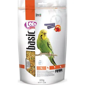 Krmivo pro ptáka LOLO PETS Basic Fruit pro andulky 600g