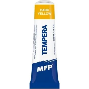 Vodová barva Temperové barvy 12ml tmavě žlutá MFP A