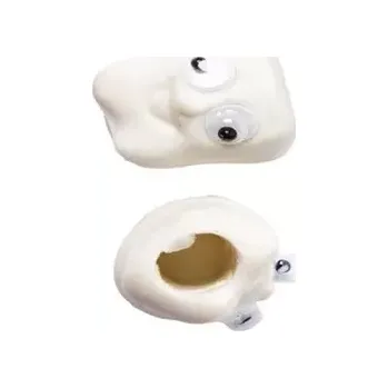 Pryž Hračky guma na tužku ve tvaru zoubku 72ks