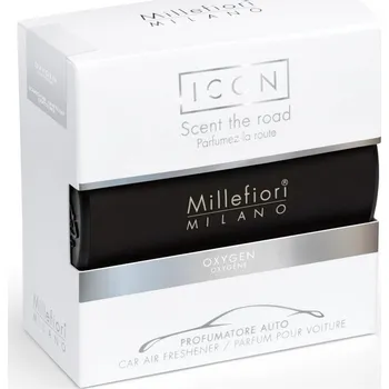 Vůně do auta Millefiori Icon Vůně do auta Oxygen, černá Classic