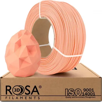 Filament ReFill ROSA3D / PLA PASTEL / BROSKVOVÁ / 1,75 mm / 1 kg