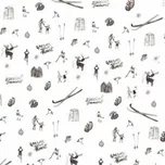 Be Nice EKO Balicí papír vánoční - Přírodní světlý 5 ks