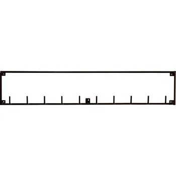 Věšák WOOOD Kovový věšák MEERT 83cm černý 390917-Z