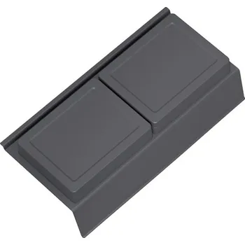 Příborník do zásuvky GOLLINUCCI Koupelnový organizér s přísl. pro hloubku 270 mm, antracit 122x242x69 (GOLLINUCCI Koupelnový organizér s přísl. pro hloubku 270 mm, antracit 122x242x69)