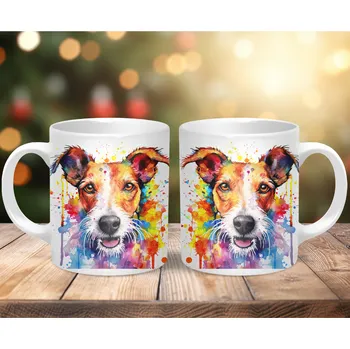 Hrnek 330ml, FOXTERIÉR, vzor 2, cena za 1 ks