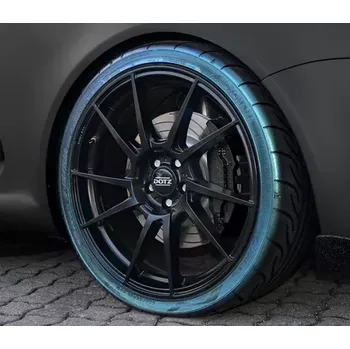 Barva ve spreji Foliatec 2700 - Sprej na pneumatiky se třpytivým efektem - magická zelená - MAGIC GREEN 400ml