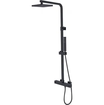 BESCO - Termostatický nástěnný set MODERN/VARIUM černá BABPMVTCZ