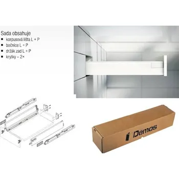 Nábytkové kování BLUM sada Antaro, zásuvka M 350mm/30kg, Blumotion/TOB, šedá (BLUM sada Antaro, zásuvka M 350mm/30kg, Blumotion/TOB, šedá)