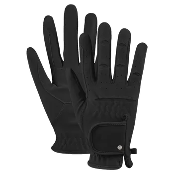 Jezdecké rukavice Waldhausen Všestranné jezdecké rukavice ELT, černé Barva: Černá, Velikost: 5 - 7 let