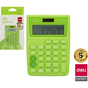 Kalkulačka Kalkulačka Deli, zelená E1122