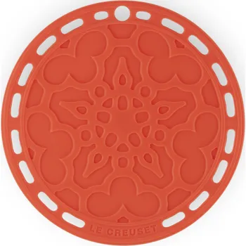 Úložný box Le Creuset, Podložka pod horké nádobí Le Creuset se vzorem 20 cm ohnivě oranžová - Formadore