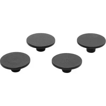 Magnetická kreslící tabulka Audo Copenhagen, Magnetky By Lassen černé 4 ks - Formadore