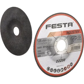 Řezný kotouč Kotouč řezný FESTA INDUSTRY na kov 125x0.8x22.2mm 22259