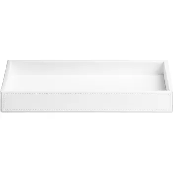 Úložný box Decor Walther, Koupelnová podložka Brownie 11,5 x 24,5 cm bílá - Formadore