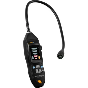 Bezpečnostní detektor Detektor úniku plynu PCE-GA 10, únik na plynových potrubích, LED, 500 mm senzor, 3stupňový alarm