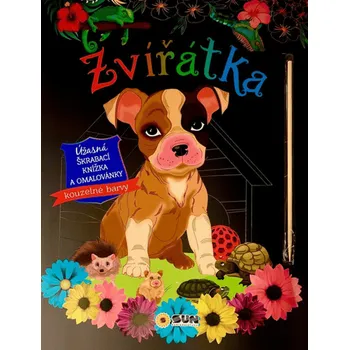 omalovánky Zvířátka Kouzelné barvy