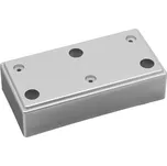 Nábytková noha 6838-120x60mm satin chrom (Nábytková noha 6838-120x60mm satin chrom)