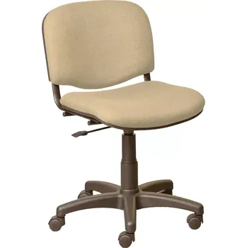 Jídelní židle JULIE - 1 židle čalouněná, bez područek a stolku, AN 096 - koženka béžová