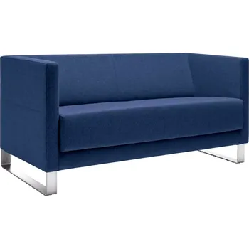 Sedací souprava VELA - 3V, křeslo, látka VX EV 10 - látka tmavě modrá