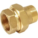 Giacomini R18SP Radiátorové šroubení přímé, mosaz, ploché těsnění