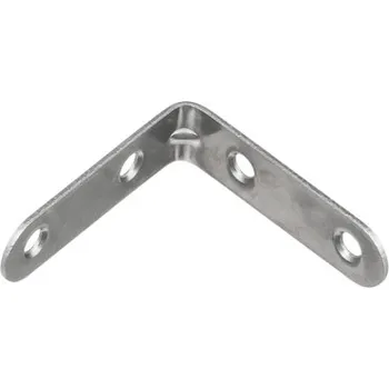 Úhelník 50x50mm s prolisem zinek bílý (Úhelník 50x50mm s prolisem zinek bílý)