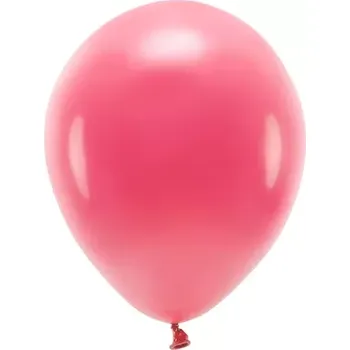 Balónek EKO Latexové balónky 26 cm pastelové, červené, 10 ks