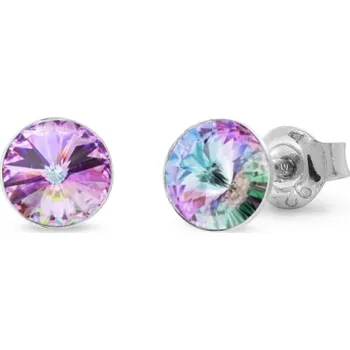 Náušnice Náušnice fialové Rivoli se Swarovski Elements Sweet Candy Studs K1122SS29VL vitrail light 6 mm