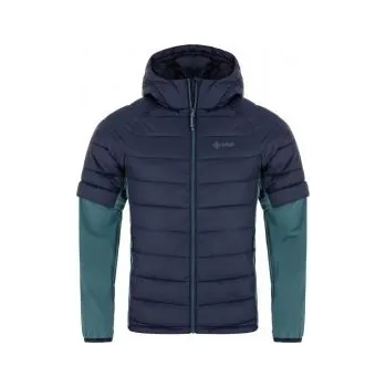 Pánská casual bunda Kilpi VERONS-M tmavě zelená XXL; Zelená bunda + DÁREK DLE VÝBĚRU!