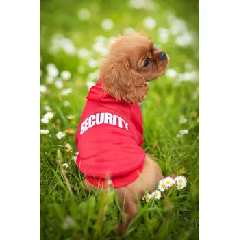 Obleček pro psa Vsepropejska Zagi sportovní mikina pro psa Barva: Červená, Délka zad (cm): 65, Obvod hrudníku: 74 - 80 cm