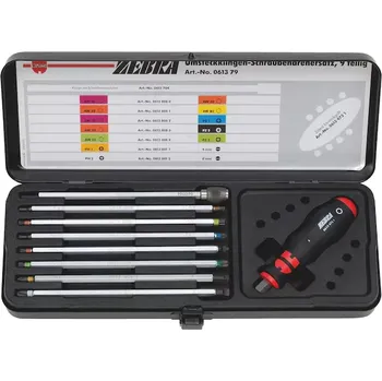 Šroubovák WURTH SORTIMENT MULTIFUNKČNÍCH VÝMĚNNÝCH ŠROUBOVÁKŮ AW/PZ/PH/PLOCHÝ