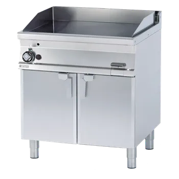 Grilovací deska 56x51 plynová hladká s podestavbou | RM - FTL-76G