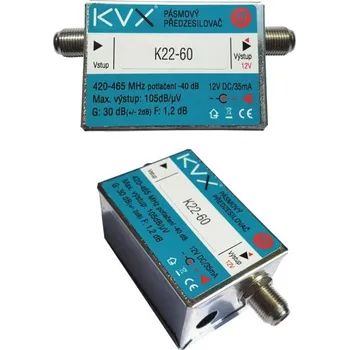 Anténní zesilovač Zesilovač DXC nízkošumový K21-48, 28dB