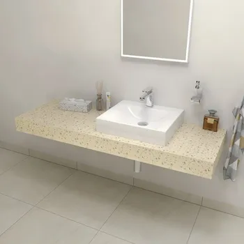 Sapho TAILOR rockstone deska 130x50 cm, provedení límce C, TR130C