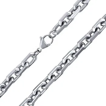 Šperk Pánský řetěz Anchor z chirurgické oceli 8 mm varianta 55 cm KMMN16226-55 cm
