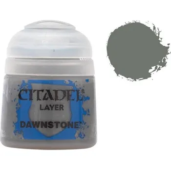 Výtvárné potřeby Citadel Layer Paint (Dawnstone) - krycí barva, šedá