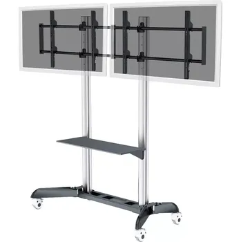 Televizní držák Profesionální stojan na 2 TV 37"-65" HS-DA90371