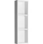 AQUALINE - ZOJA policová skříňka k zrcadlu Korin, 20x70x12cm, bílá 45463