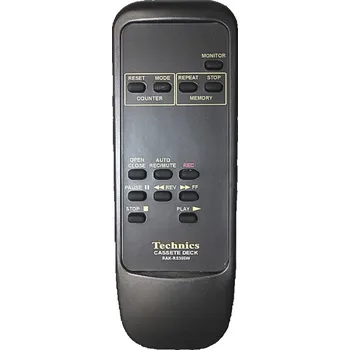 Dálkový ovladač TECHNICS RAK-RS305W, RAK-RS3002W, RAK-RS302W, RAK-RS303W - kompatibilní značkový dálkový ovladač General